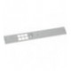TARGA COMANDI ABS 600 595x75 mm