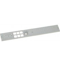 TARGA COMANDI ABS 600 595x75 mm