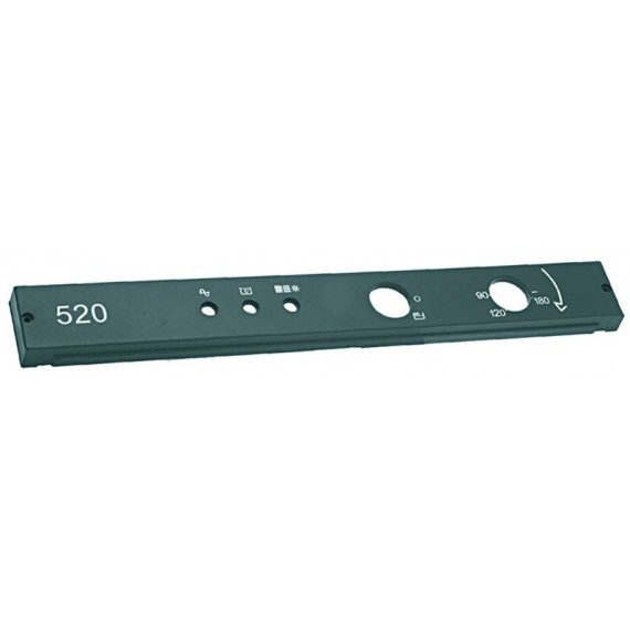 TARGA COMANDI 590x70 mm