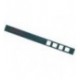 TARGA COMANDI ADESIVA 450x40 mm