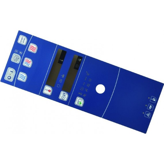 TARGA ELETTRONICA BLU