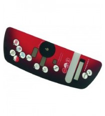 TARGA ELETTRONICA ROSSA