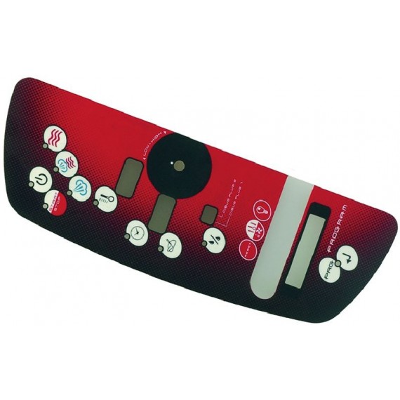 TARGA ELETTRONICA ROSSA