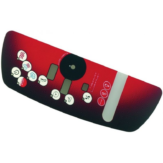 TARGA ELETTRONICA ROSSA