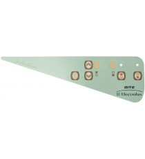 TARGA COMANDI ADESIVA 265x85 mm
