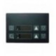 TARGA COMANDI ADESIVA 160x110 mm
