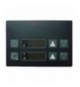TARGA COMANDI ADESIVA 160x110 mm