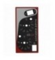 TARGA MECCANICA ADESIVA 227x112 mm