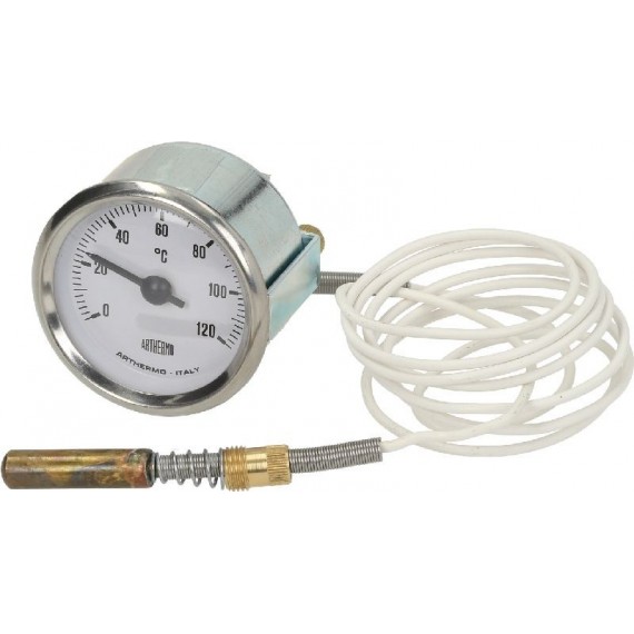 TELETERMOMETRO BIANCO Diam. 52 mm 0-120C