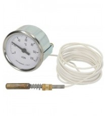 TELETERMOMETRO BIANCO Diam. 60 mm 0-120C