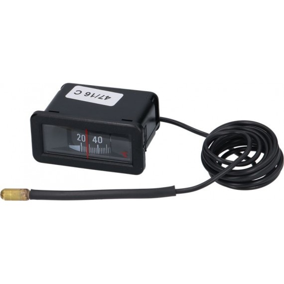 TELETERMOMETRO NERO 56x25 mm 0-120C