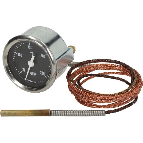 TELETERMOMETRO NERO Diam. 52 mm 50-250C