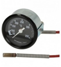 TELETERMOMETRO NERO Diam. 52 mm 50-350C