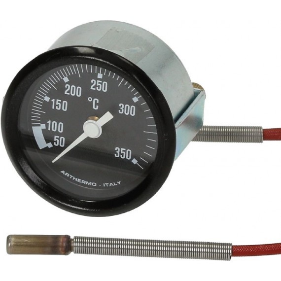 TELETERMOMETRO NERO Diam. 52 mm 50-350C