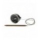 TELETERMOMETRO NERO Diam. 60 mm 0-500C