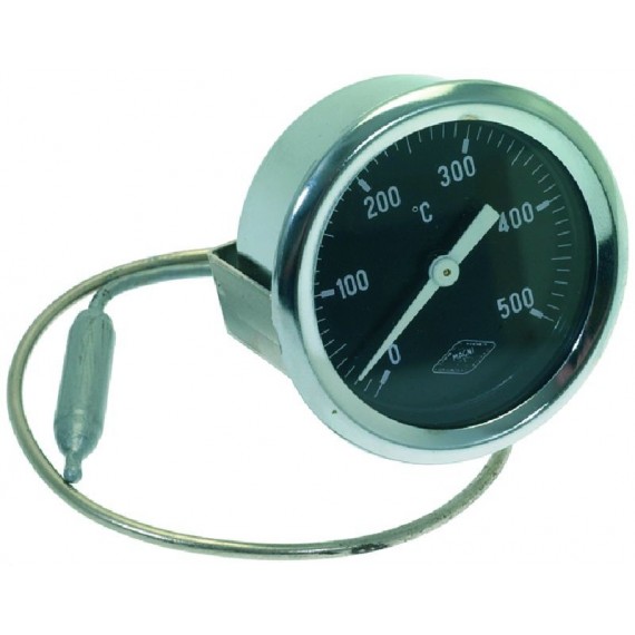 TELETERMOMETRO NERO Diam. 60 mm 0-500C