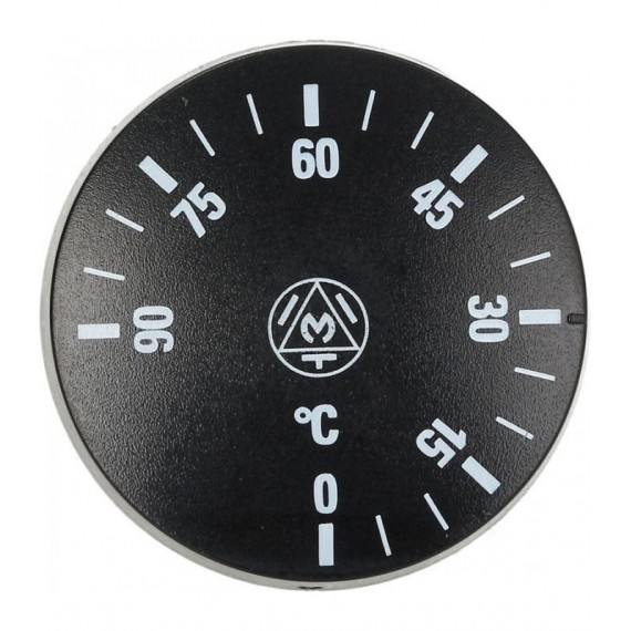 MANOPOLA NERA Diam. 41 mm 0-90C
