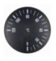 MANOPOLA NERA Diam. 41 mm 0-120C