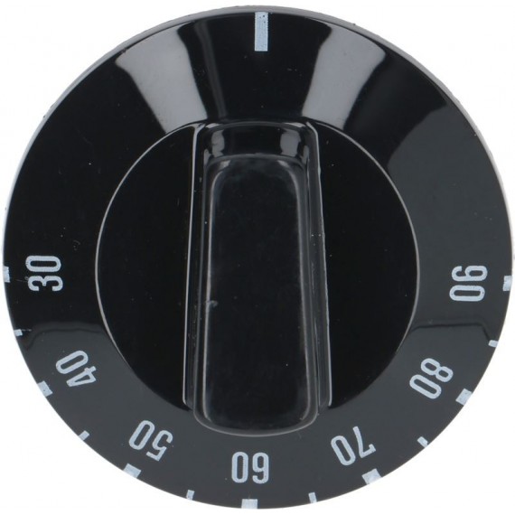MANOPOLA NERA Diam. 50 mm 30-90C