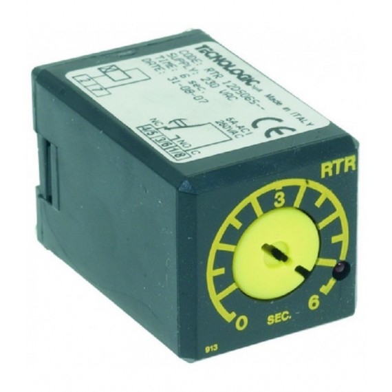 TEMPORIZZATORE 6 SECONDI 5A 250V