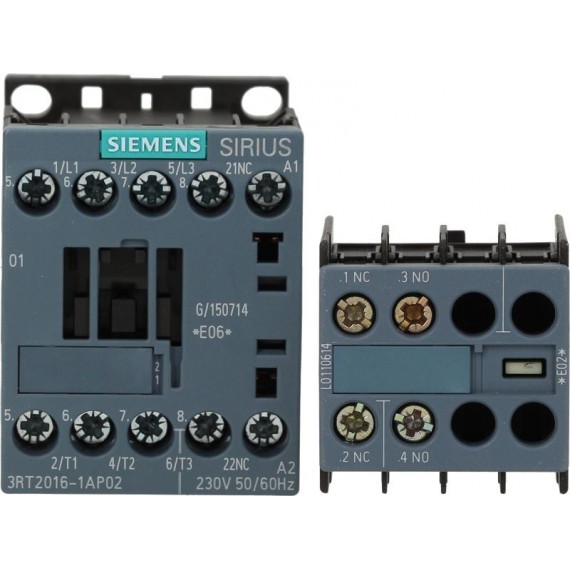 CONTATTORE SIEMENS 3RT2016-1AP02