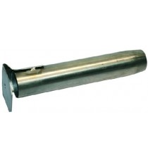 TUBO TROPPOPIENO INOX Diam. 35x182 mm