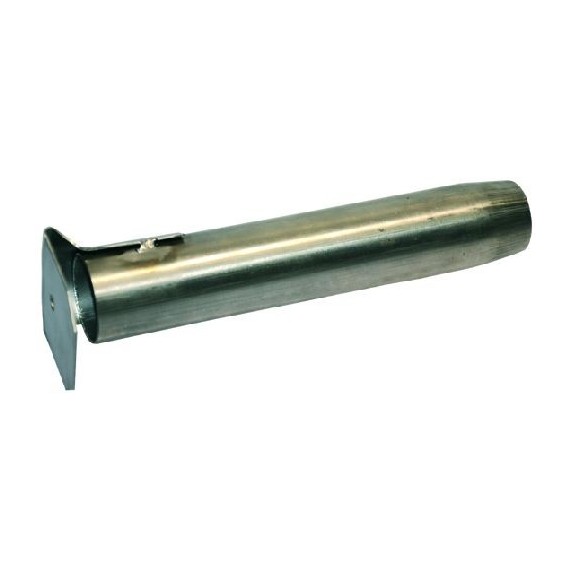 TUBO TROPPOPIENO INOX Diam. 35x182 mm