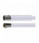 FLESSIBILE BIANCO Diam. 1/2FF 1200 mm