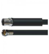 FLESSIBILE DOCCIA NERO Diam. 1/2FF 1200 mm