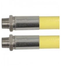TUBO FLEX GAS TUBOGAZ Diam. 3/4MM 1250 mm