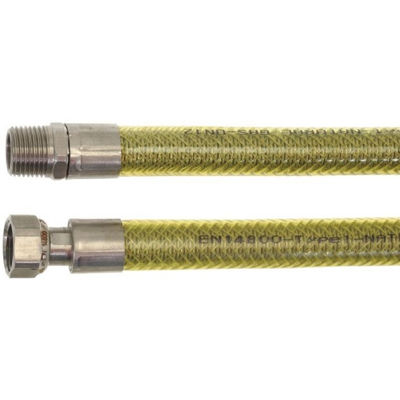 TUBO FLESSIBILE GAS Diam. 1/2MF 1000 mm