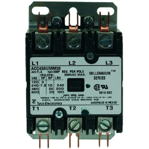 CONTATTORE TYCO ACC438UMM30 40A 240V