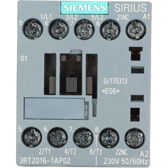 CONTATTORE SIEMENS 3RT2016-1AP02