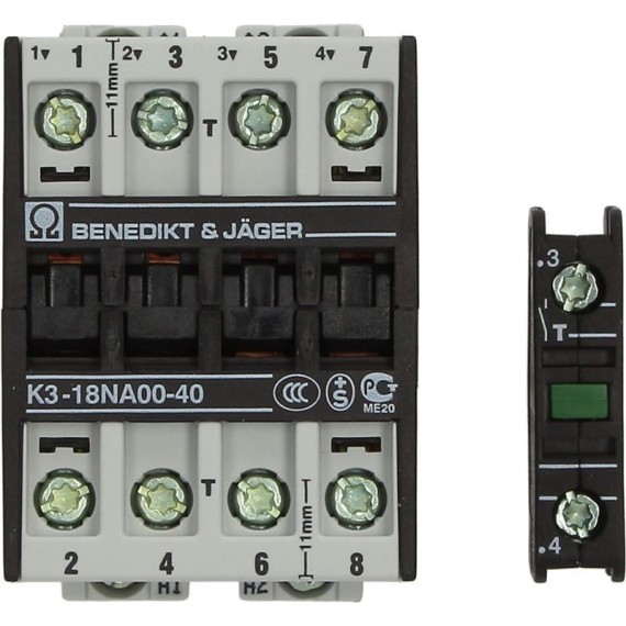 CONTATTORE BENEDIKT/JAGER K3-18NA00-40