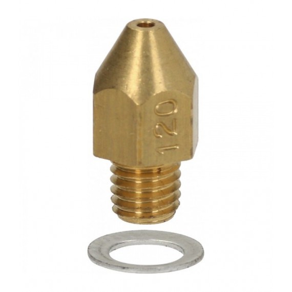 UGELLO GAS CONICO M5x0,75 Diam. 1,20 mm