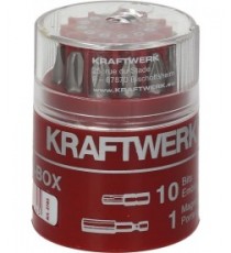 SCATOLA CON 11 INSERTI PER CACCIAVITE