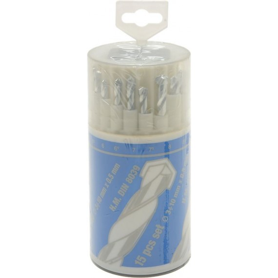 KIT 15 PUNTE WIDIA PER MURI Diam. 3a10 mm