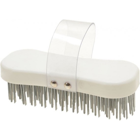 SPAZZOLA POLIETILENE BIANCO 190x80x60 mm