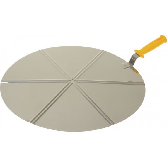 CACCIAPIZZA INOX 6 PORZIONI Diam. 50 cm