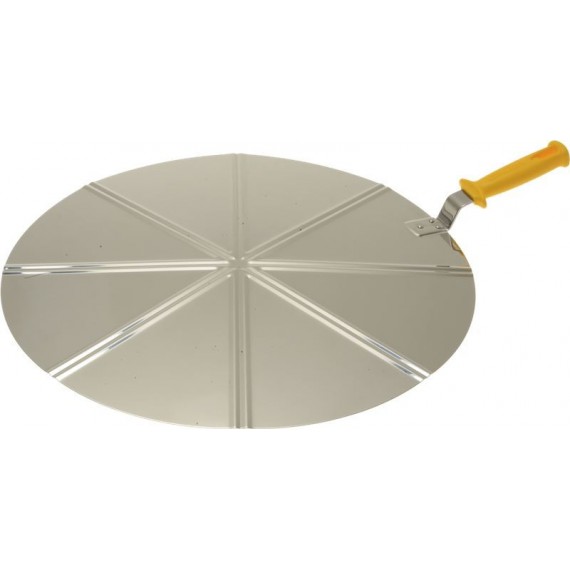 CACCIAPIZZA INOX 8 PORZIONI Diam. 500 mm