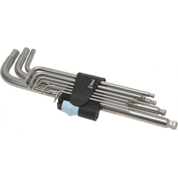 SET CHIAVI A L METRICHE ACCIAIO INOX