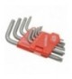 KIT 9 CHIAVI ESAGONALI TORX CON FORO