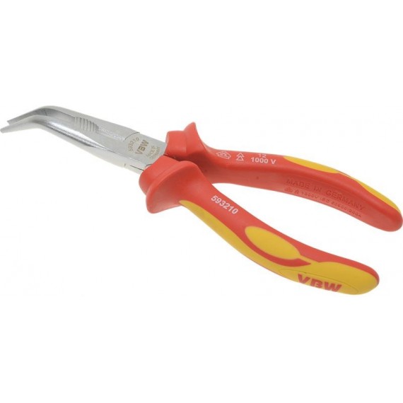 PINZA A BECCHI MEZZOTONDI VDE 200 mm
