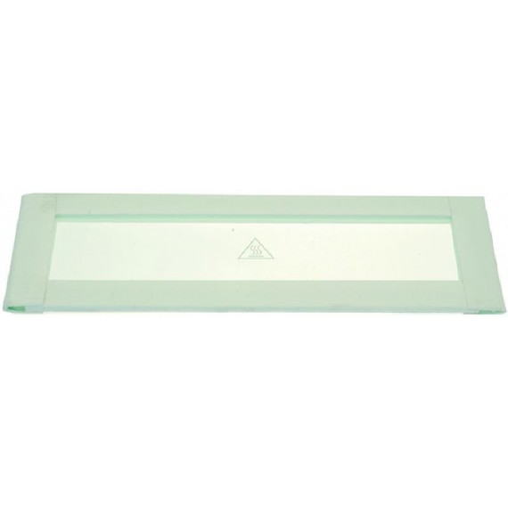VETRO PORTA FORNO 385x135x5 mm