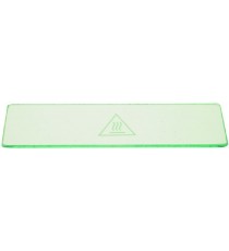 VETRO PORTA FORNO 325x92x6 mm