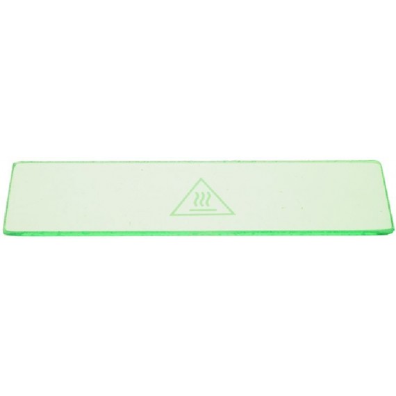 VETRO PORTA FORNO 325x92x6 mm