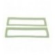 KIT GUARNIZIONE VETRO PORTA 330x130 mm