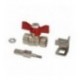 KIT VALVOLA A SFERA ACQUA Diam. 3/8FF