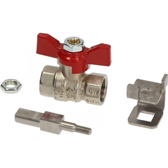 KIT VALVOLA A SFERA ACQUA Diam. 3/8FF