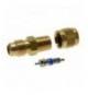 VALVOLA DI SERVIZIO 1/4sae x 1/8npt